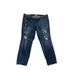 Torrid Boyfriend Style Distressed Jeans size 26